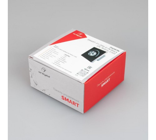 Панель SMART-P1-DIM-G-IN Black (3V, Rotary, 2.4G) (Arlight, IP20 Пластик, 5 лет)  033753  Arlight