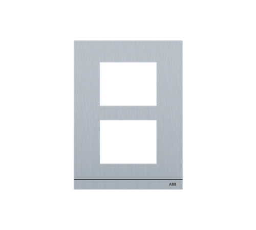 Рамка станции вызова, размер 1/2, серебристый  2TMA200160A0011  ABB