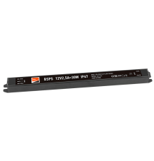 Драйвер для светодиодной ленты LED BSPS  12V2,5A=30W (new) влагозащищенный IP67  3329259A  Jazzway
