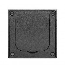 1705 U-101 Корпус для скрытой установки, IP41, откидная крышка из алюминия, 2 ввода M20  1799-0-0913  2CKA001799A0913  ABB