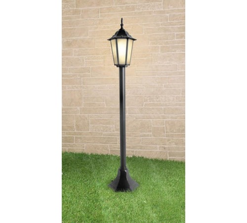 Светильник садово-парковый 1014F черный (GL 1014F)  a035745  Elektrostandard