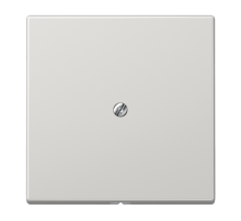 Вывод для кабеля, с зажимом для фиксации кабеля, фиксация винтом; дюропласт; светло-серый; LS990  LS990ALG  Jung