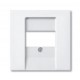 ABB Basic 55 Альп. белый Накладка аудиорозетки и ТЛФ/комп ТАЕ розеток  1724-0-4275   2CKA001724A4275  ABB