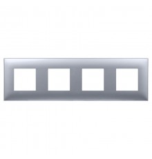 Рамка ARTLEBEDEV, "Avanti", "Закаленная сталь", 8 модуля  4404908  DKC