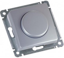 Светорегулятор (диммер) скрытой установки, поворотно-нажимного типа, механизм, цвет серебро  ДС-315-472-06  HEGEL