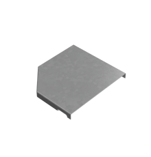 Крышка переходника правого 100-150 мм "ПЛЮС" HD  KPDplus100-150-R HD   КМ-профиль