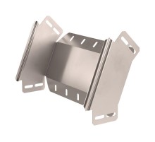 Угол вертикальный внешний 45 градусов Стандарт INOX (AISI 409) 300х80  PR16.2968  Промрукав