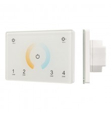 Панель Sens SMART-P81-MIX White (230V, 4 зоны, 2.4G) (Arlight, IP20 Пластик, 5 лет)  028400  Arlight
