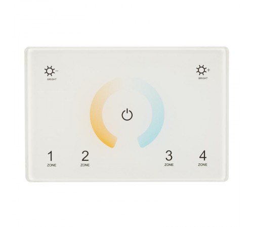 Панель Sens SMART-P81-MIX White (230V, 4 зоны, 2.4G) (Arlight, IP20 Пластик, 5 лет)  028400  Arlight