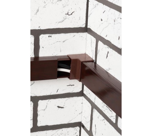 Угол внутренний (40х25) (4 шт) Plast EKF PROxima  под темное деревоibd-40-25x4EKF