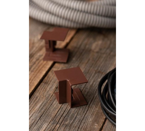 Угол внутренний (40х25) (4 шт) Plast EKF PROxima  под темное деревоibd-40-25x4EKF