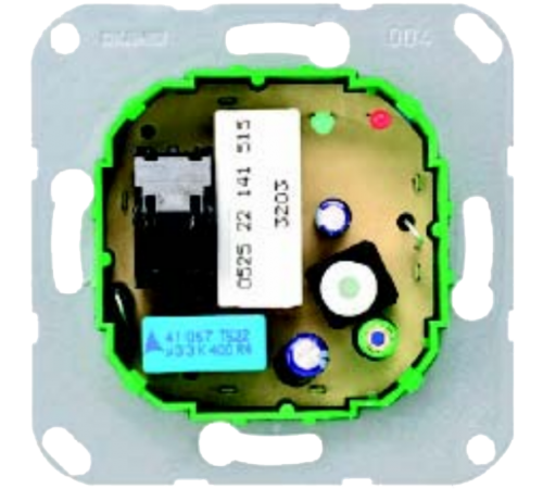 Термостат теплого пола, в комплекте внешний датчик температуры, пружинные зажимы; универсальные встраиваемые механизмы  FTR231U  Jung