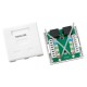 Розетка настенная TERACOM Cat.5E неэкранированная 2 порта RJ-45 Dual IDC белая  TRC-WBOX-2RJ45-5EUTP-WH  EKF