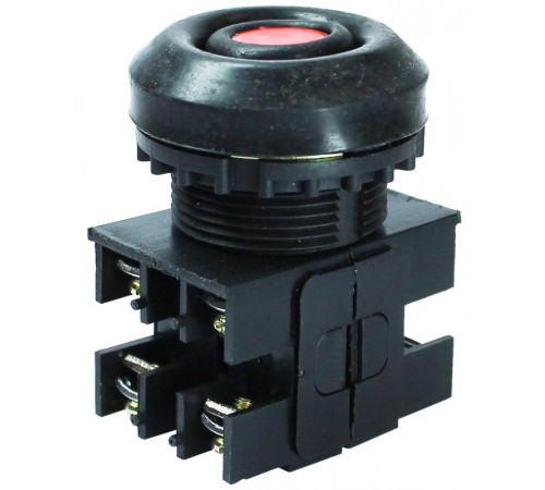 ВК30-10-22110-54 У2, красный, 2з+2р, цилиндр, IP54, 10А. 660В, выключатель кнопочный (ЭТ)  ET052783  Электротехник
