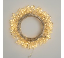 Гирлянда светодиодная Роса Фейерверк с контроллером 20м, 500LED, ТЕПЛЫЙ БЕЛЫЙ, IP20, на катушке  303-446  NEON-NIGHT