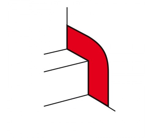 Накладка на стык со стеной - для кабель-каналов шириной от 195 до 220 мм DLP  010699  Legrand