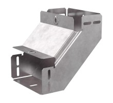 Угол вертикальный внутренний 90 градусов с крышкой Стандарт 150х80  PR16.0528  Промрукав