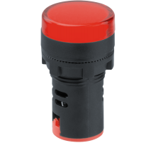 Лампа индикаторная  NBI-I-AD22-230-R красная d22мм 230В AC/DC  82801  Navigator