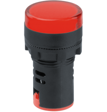 Лампа индикаторная  NBI-I-AD22-230-R красная d22мм 230В AC/DC  82801  Navigator
