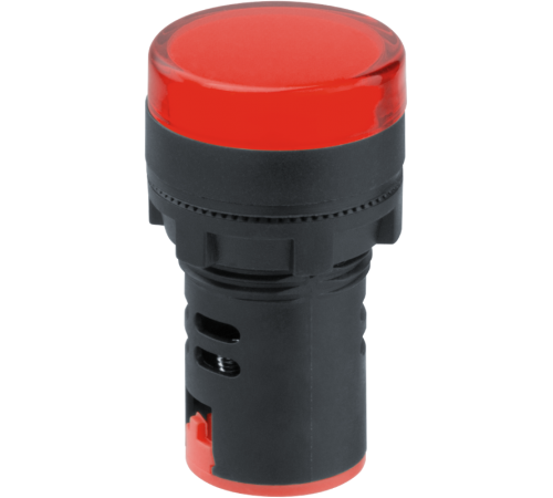 Лампа индикаторная  NBI-I-AD22-230-R красная d22мм 230В AC/DC  82801  Navigator