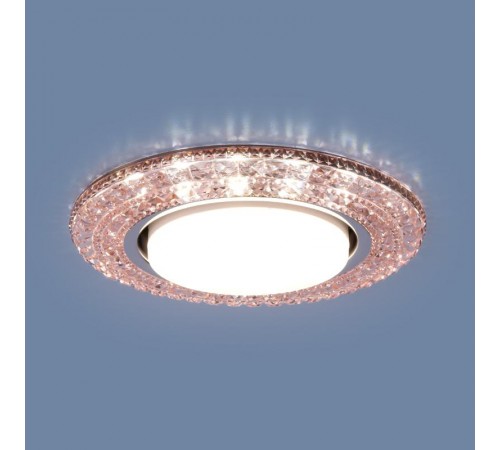 Светильник точечный встраиваемый 3030 GX53 PK розовый  a035178  Elektrostandard