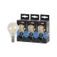Лампа светодиодная F-LED P45-7W-840-E14 (филамент, шар, 7Вт, нейтр, E14)  Б0027947  ЭРА