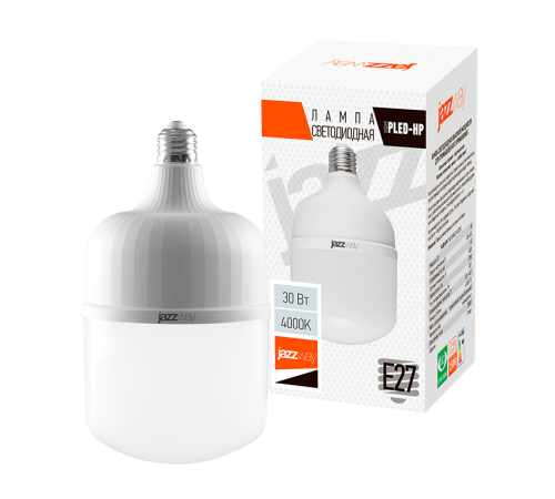 Лампа светодиодная мощная PLED-HP-T100 30w 4000K E27 220/50  .1038913A  Jazzway