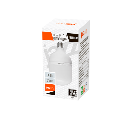 Лампа светодиодная мощная PLED-HP-T100 30w 4000K E27 220/50  .1038913A  Jazzway