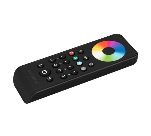 Пульт SMART-R43-RGBW Black (4 зоны, 2.4G) (Arlight, IP20 Пластик, 5 лет)  031939  Arlight