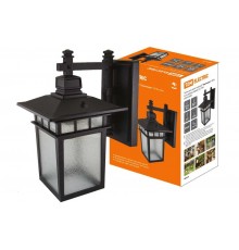 Светильник садово-парковый НБУ Тамплиеры 100Вт ЛН/КЛЛ/LED Е27 IP54 вниз, шагрень/черный  SQ0330-0300  TDM