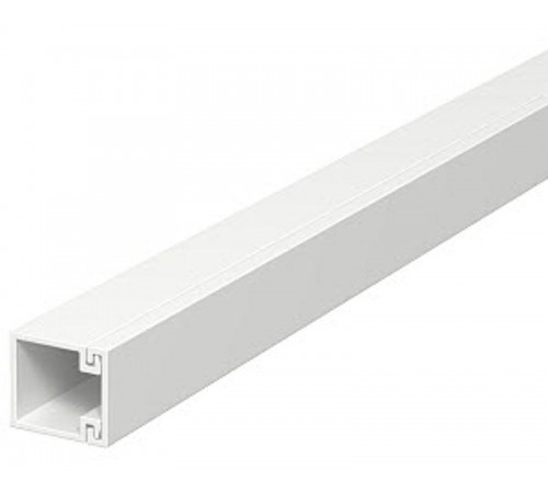 Мини-канал WDK с крышкой 15x15x2000 мм (высота борта 15 мм, крышка 15 мм) ПВХ светло-серый RAL 7035  6024947  OBO Bettermann