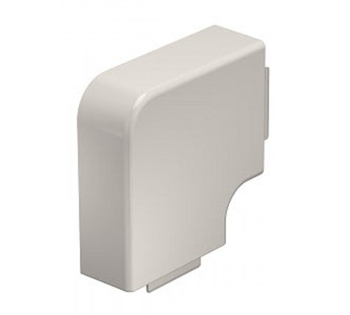 Крышка плоского угла кабельного канала WDK 40x90 мм (ПВХ,кремовый) (WDK HF40090CW)  6161316  OBO Bettermann
