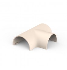 MULTISET Тройник для кабель-канала 20х12 КРЕМОВЫЙ  IMT20124BE  SE