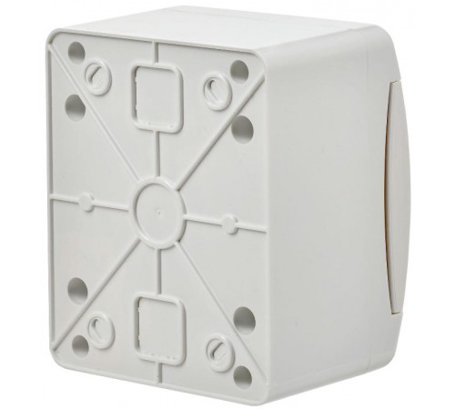 Корпус пластиковый навесной на 4 модуля ЩРН-П-4 IP41 белая дверь UNION Compact  UIC-KP13-N-04-41-K01  IEK