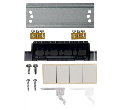 Корпус пластиковый навесной на 4 модуля ЩРН-П-4 IP41 белая дверь UNION Compact  UIC-KP13-N-04-41-K01  IEK