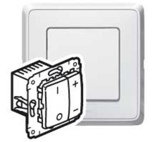 Cariva Белый Светорегулятор нажимной для л/н 500W  773615  Legrand
