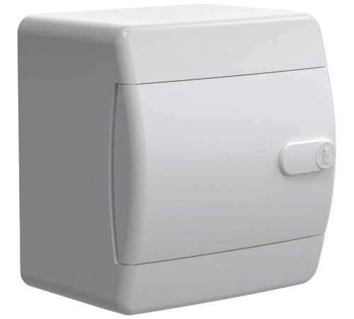 Корпус пластиковый навесной на 4 модуля ЩРН-П-4 IP41 белая дверь UNION Compact  UIC-KP13-N-04-41-K01  IEK