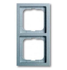 Рамка 2-постовая, серия, серия solo/future, цвет linear, цвет серебристо-алюминиевый  1754-0-4530   2CKA001754A4530  ABB