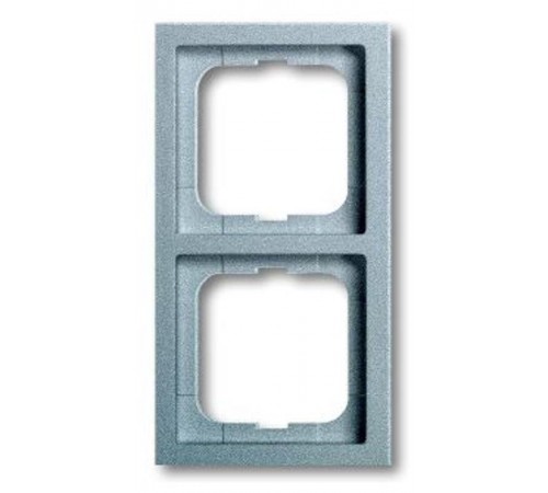 Рамка 2-постовая, серия, серия solo/future, цвет linear, цвет серебристо-алюминиевый  1754-0-4530   2CKA001754A4530  ABB