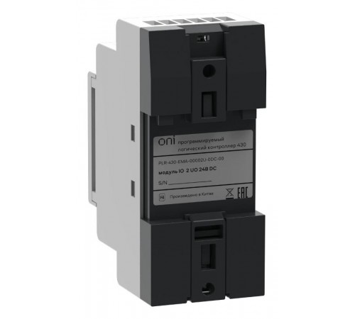 ПЛК 430 Модуль IO 2 UO 24В DC  PLR-430-EMA-00002U-0DC-00  ONI