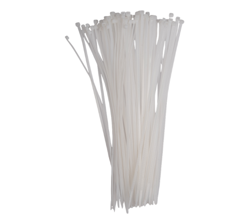 Кабельный коннектор PCT 4,8x350-100WH PA6.6 (100 шт/уп)  .5054066  Jazzway