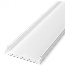 Лоток неперфорированный Стандарт 300х50х3000 (0,8 мм) RAL 9003 (12 м/уп)  PR16.10308  Промрукав