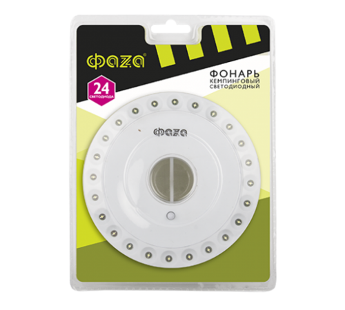 Фонарь кемпинговый CF1-L24  24LED  4xAA  2854735  ФАZА