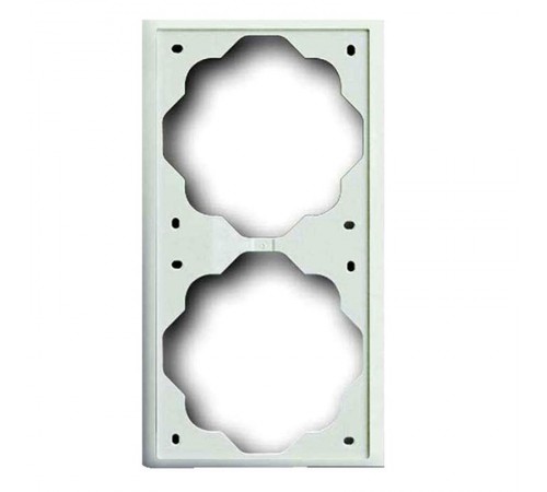 Рамка 2-постовая, серия impuls, цвет белый бархат  1754-0-4432   2CKA001754A4432  ABB