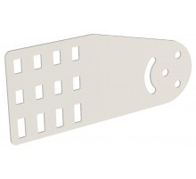 Пластина шарнирная h=100мм RAL 9016  CLM51D-PSH-100-9016  IEK