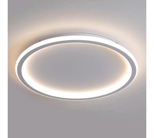 Светильник светодиодный управляемый с пультом 80W, Max. 5600Lum, 3000К-6500K, IP20, белый AL5800 RING  41556  FERON