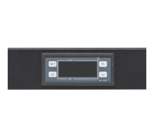 Блок охлажд. TERACOM PRO 1U 2 вент. с выкл. и электронным термостатом чёрныйTRP-FN-21T-BKEKF