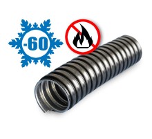 Металлорукав в ПВХ изоляции МРПИ НГ Морозко 15 (50 м/уп.) черный УХЛ1  zeta42312  ГОФРОМАТИК