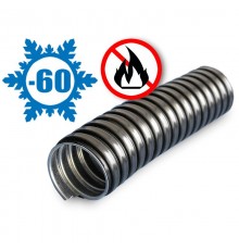 Металлорукав в ПВХ изоляции Морозко 60 (10 м/уп.) черный УХЛ1  zeta42321  ГОФРОМАТИК