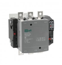 Контактор 265А 220В_АС АС3_ АС4 1НО+1НЗ КМ-102  21961DEK  DEKraft